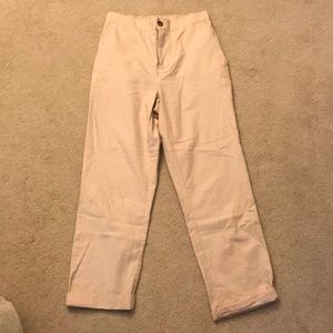 Forever 21 high waisted striped pants